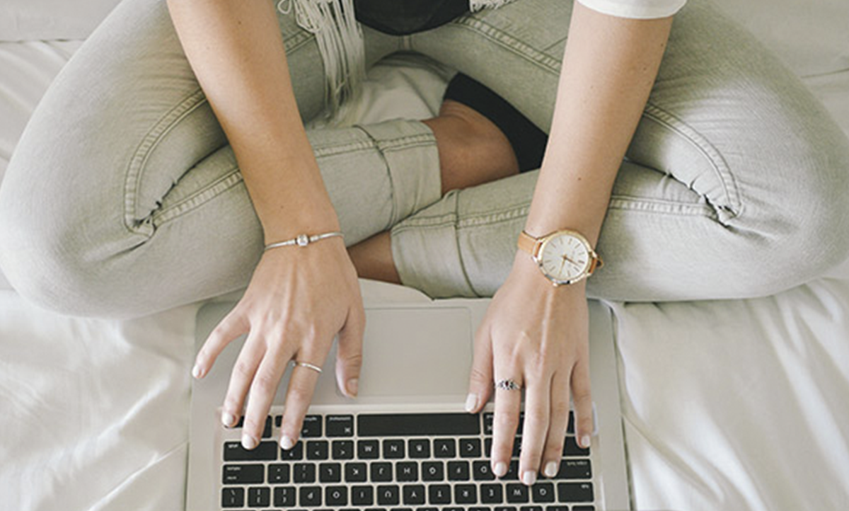Women and Keyboard